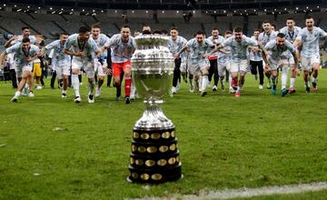 Argentina campeona de la Copa Am¨¦rica.