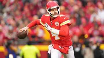 Chiefs QB Patrick Mahomes hobbled off just before halftime and Henne may be called upon for Super Bowl LVII glory.
