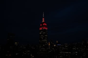 El Empire State se ilumina en homenaje a Bayern Munich FC