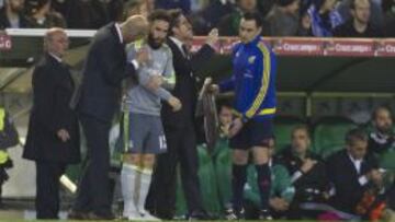 El Buitre dice que Carvajal tuvo fiebre y Zidane le contradice