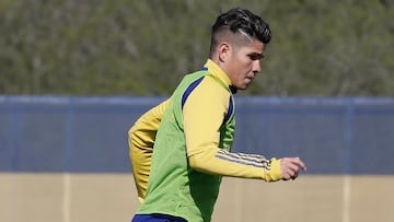 Jorman Campuzano habló sobre la competencia en el mediocampo de Boca Juniors.