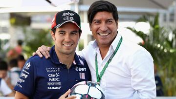 Checo Pérez: "Iván Zamorano es mi único ídolo en el deporte"