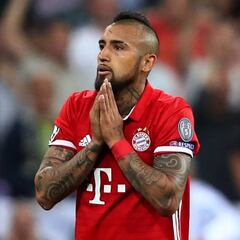 Arturo Vidal sufrió su primera expulsión en cuatro años