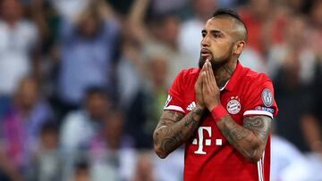 Arturo Vidal sufrió su primera expulsión en cuatro años