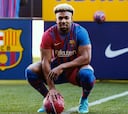 La presentación de Adama Traoré con el Barcelona en imágenes