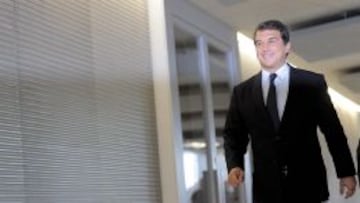 Laporta no hablará mañana para no interferir en el equipo