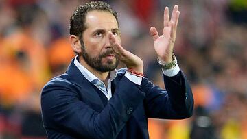 Pablo Machín, entrenador del Sevilla.