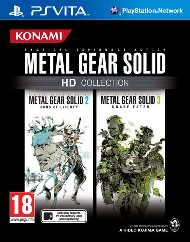Metal Gear Solid HD Collection para Playstation Vita saldrá a finales de junio