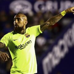 Vidal se gana el respeto del camarín del Barcelona