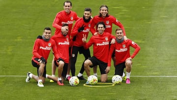 All smiles from Atlético ahead of San Mames trip