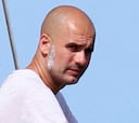 Las patillas de Guardiola que han desatado coñas en Twitter