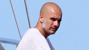 Las patillas de Guardiola que han desatado risas en Twitter