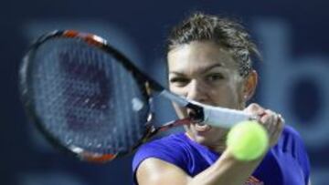 La rumana Simona Halep, vencedora en el torneo de Dubai.