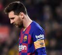 Leo Messi pierde un punto de magia en el Clásico