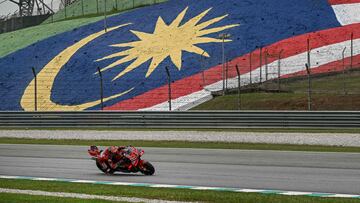 Bagnaia en Sepang.