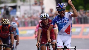 Pinot gana y Nairo y Nibali sacan 15" más a Dumoulin