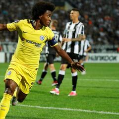 Willian marca, el Chelsea cumple