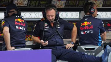 Christian Horner (Red Bull). Yeda, Arabia Saudí. F1 2024.