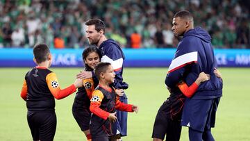 Emotivo momento: Reacción de los niños con Messi