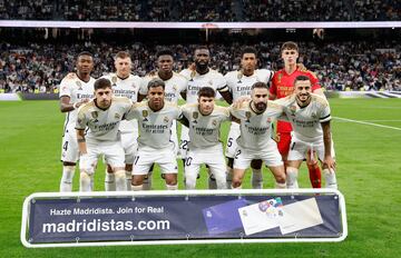 Once incial del Real Madrid.