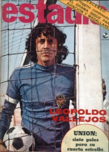 Leopoldo Vallejos: Jugó más de 600 partidos su carrera profesional y 19 en la Selección Chilena. Titular en el Mundial Alemania 1974.