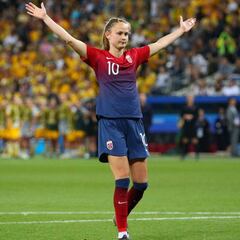 Hansen ha participado en la mitad de los goles de Noruega