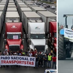 Bloqueo de transportistas y campesinos hoy 24 de noviembre: ¿qué carreteras y autopistas están cerradas?