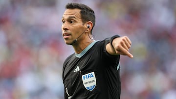 Facunda Tello, the referee for South Korea vs Portugal in the World Cup 2022 group H final game.