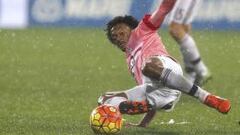 Juan Guillermo Cuadrado ha disputado 8 partidos con la Juventus en la Serie A, 5 de ellos como titular