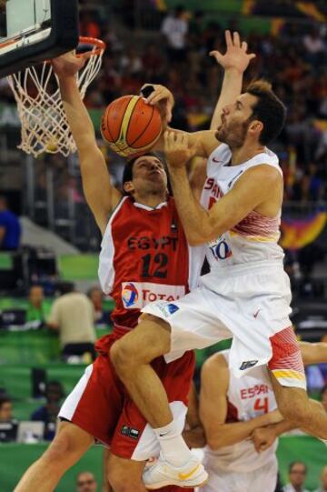 Youssef Shousha y Rudy Fernandez.