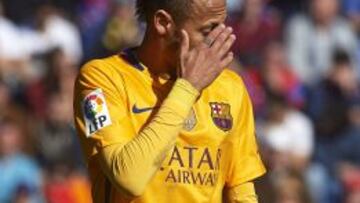 Neymar, más juego que eficacia: dos goles en Liga en dos meses