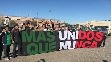 De Los Angeles hasta Celaya, la afici&oacute;n mexicana se dio cita en el Sam Boyd Stadium para apoyar al Tri: &quot;M&aacute;s unidos que nunca&quot;