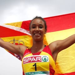 María Vicente persigue este domingo otro oro en triple