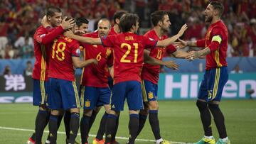 España consiguió la victoria más holgada de la Eurocopa