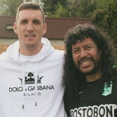 Franco Armani visita la concentración de Nacional