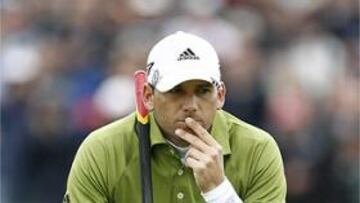 <b>A UN PASO.</b> Sergio tuvo en su mano el triunfo pero desperdició los seis golpes de ventaja con los que inició la cuarta jornada.