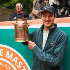 Jarry se luce y gana torneo de exhibición en Holanda