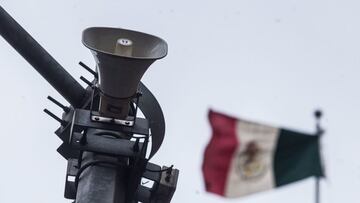 Fallan 101 altavoces en Segundo Simulacro Nacional CDMX