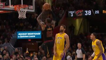 LeBron es un tren: le ves venir y te apartas para que no te arrolle