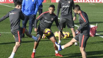 Luis Fernando Muriel, delantero de Sevilla