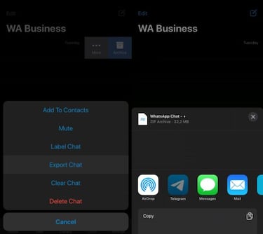Telegram facilita pasar tus chats de WhatsApp a su aplicación