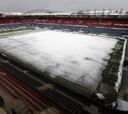 El Osasuna-Zaragoza se suspende por la nieve