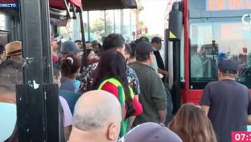 Santiago amanece hoy con caos en el Metro: siete estaciones cerradas y suspensión de servicio