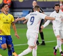 Resumen y goles del Cádiz vs. Real Madrid de la Liga Santander