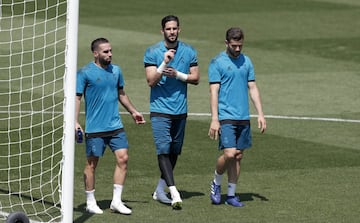 Casilla, Nacho y Carvajal.