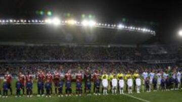 Proleg&oacute;menos del partido que el M&aacute;laga jug&oacute; contra el Mil&aacute;n. Esta imagen puede no repetirse la pr&oacute;xima temporada.