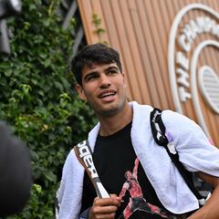 Carlos Alcaraz, con rol de favorito en Wimbledon