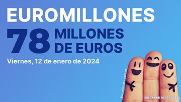 Euromillones: comprobar los resultados del sorteo de hoy, viernes 12 de enero