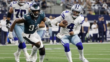 Los Cowboys se consolidan como el mejor equipo de la NFC Este tras una contundente victoria sobre unos Eagles que se ven cortos de talento.