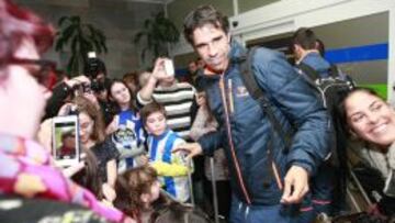 Valerón, de su vuelta a Riazor: "Ha sido muy emocionante"